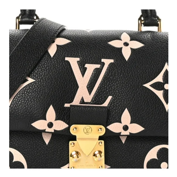 Louis Vuitton Empreinte Giant Madeline BB in Black Cream 🔁🤝 - Picture 3 of 12
